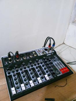 Product Review of BOMGE 4/6 Channel Audio Interface Sound Board Mixing Console 16-Bit 99DSP DJ Mixer Audio Reverb Effect +48V Phantom Bluetooth Studio Audio Mixer For Karaoke Studio Streaming from r**y 0