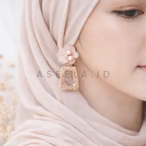 Aseela.id - ANTING HIJAB FASHION Seri 05 Elegan Earrings | Hijabers dan Nonhijab Seri 05