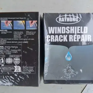 Lem Perbaikan Kaca Mobil Retak WINDSCREEN REPAIR RESIN/Alat Reparasi Kaca Mobil Retak Car Window Crack Repair Tool Resin(Kering Cepat, Tahan Air, Tidak Berbau, Hasil Seperti Baru)