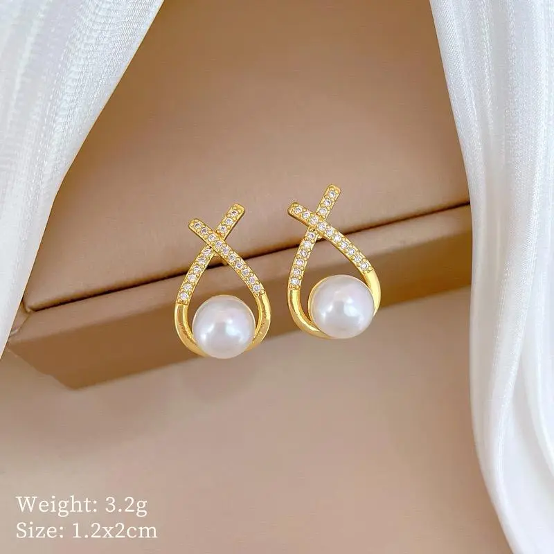 CCN Jewelry kalung Anting Sepaket Titanium Wanita Anti Karat Lapis Emas Berlian Perhiasan Anti Karat Anti Luntur Cantik Aneka Variasi C141 C142 4
