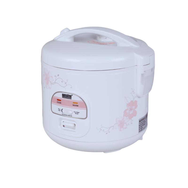 Morries 1.2L Non-Stick Rice Cooker Attached Cover 4-in-1 Cook Rice Porridge Soup Keep Warm MSRC128R4 EU 2