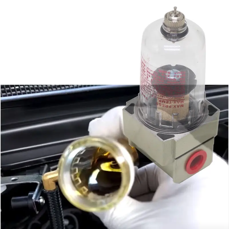 Powone Engine Oil Separator Oil Catch Can Tank Breather Reservoir Filter for PCV Valve 6