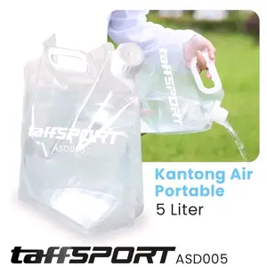 Taffsport Water Tank 5 Liter - Jerigen Lipat Kantong Air 5 liter ASD005