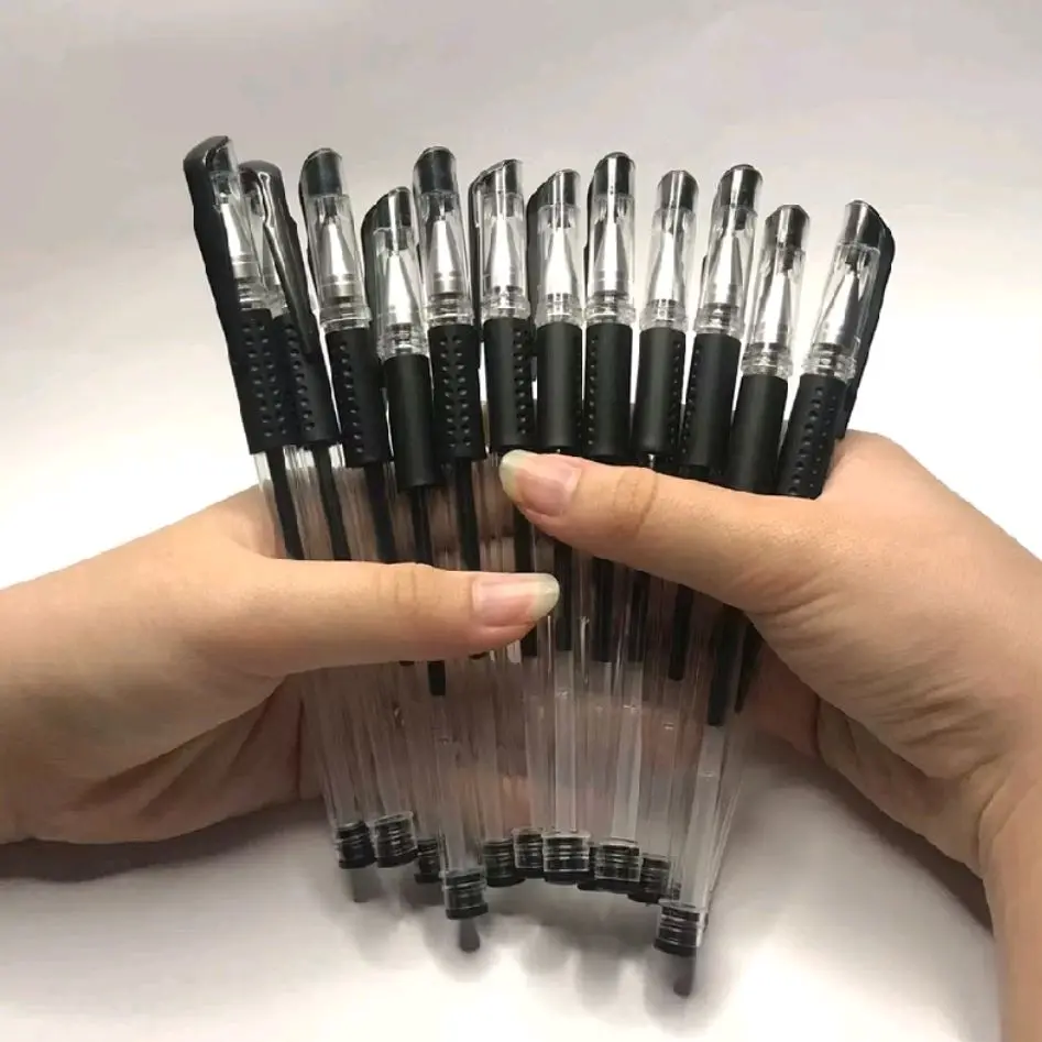 pulpen gel satuan tinta hitam