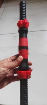 Product Review of 35cm 47cm Stik Pendek Lurus Barbel Pvc Stick Dumbell Bar Dengan Barbell Buckle from S**h J** 0