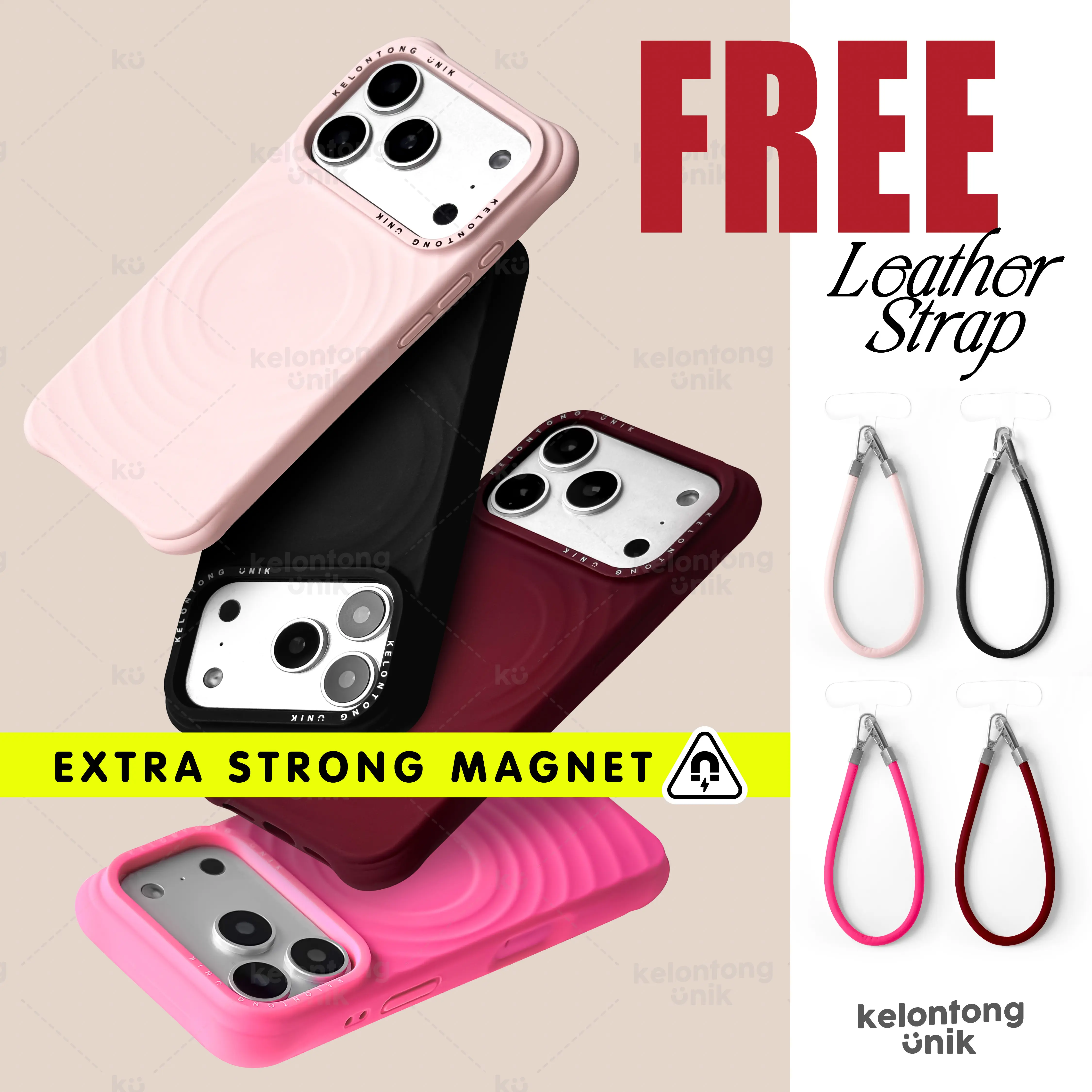 ◤FREE STRAP◥ KELONTONG UNIK | [Exclusive] ORIGIN PRO Silicone Magsafe Case Sued Velvet Magnetic EXTRA STRONG MAGNET - Hardcase/ Softcase Casing HP for iPhone 11 12 13 14 15 16 17 PRO PROMAX PLUS ,CIMO