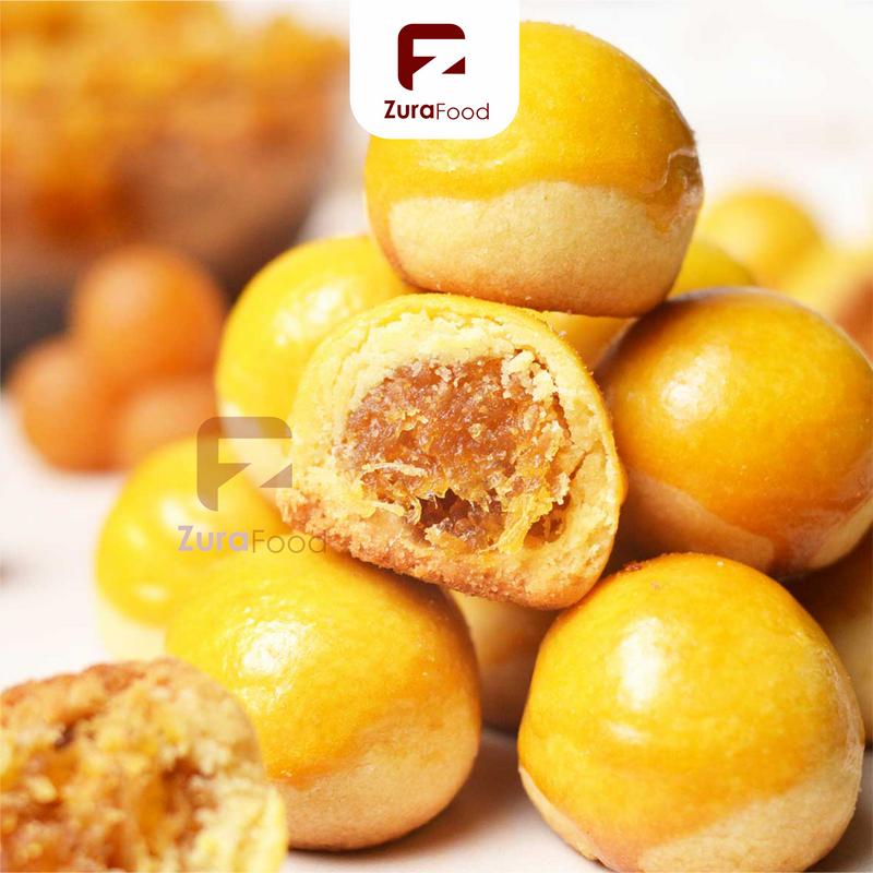 Zura Food Kue Kering Cookies Nastar 250 gram Homemade Premium | Kue Lebaran | Hampers Nanas Toples 1