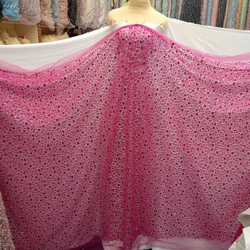 Tile payet bahan kebaya motif terbaru ( Harga permeter 1m ) 6