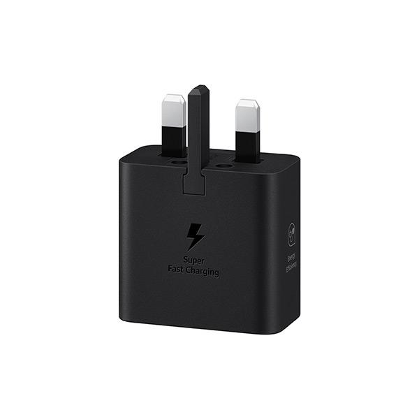 Samsung 25W Super Fast Charging Power Adapter Without Cable | UK Plug Charger Adapter Type C 1