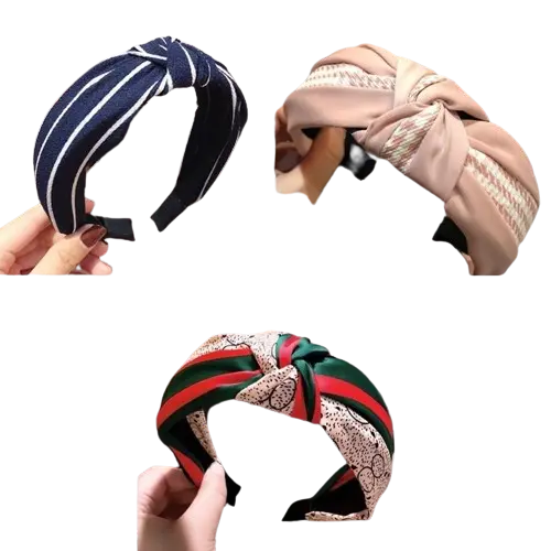 Bando Korea Wanita Dewasa Motif Lucu HeadBand Korea Bandana Kain Import Premium  Anak Aksesoris 0