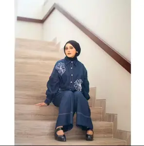 NARA SET WANITA TERBARU KNIT PREMIUM CHEONGSAM MODEL DENGAN DESAIN ELEGHAN