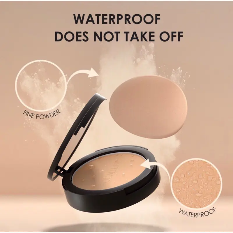 FOCALLURE Oil-control Pressed Powder-Matte Bedak Padat