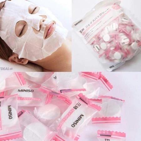 Mặt Nạ Viên Nén Giấy công nghệ Nhật Bản - Quà tặng(miếng)