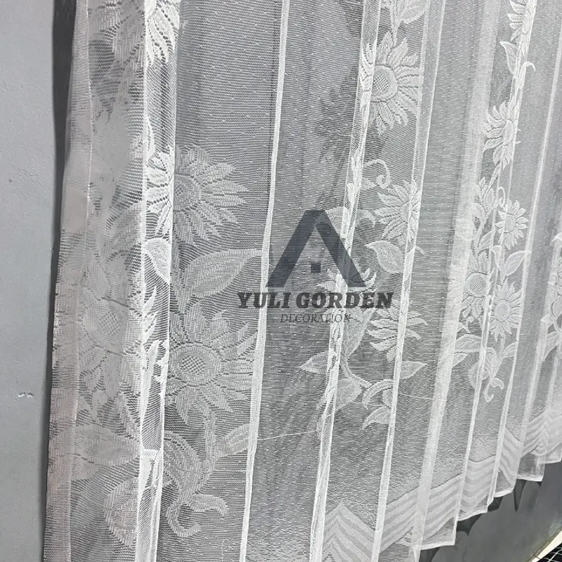 DALAMANVITRASE GORDEN POLOS CANTOLAN PLISKET HORDENG JENDELA PINTU KAMAR BUNGA PUTIH BESI TIRAI GORDENG PUTIH TRANSPARAN GORDENG JENDELA GORDENG PINTU 0