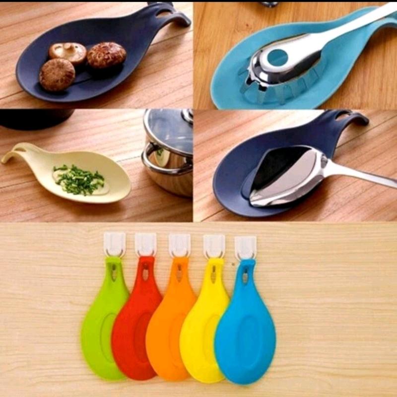 Tatakan Alas sutil Ungu Silikon Kitchenware Silicon Dapur Masak 3