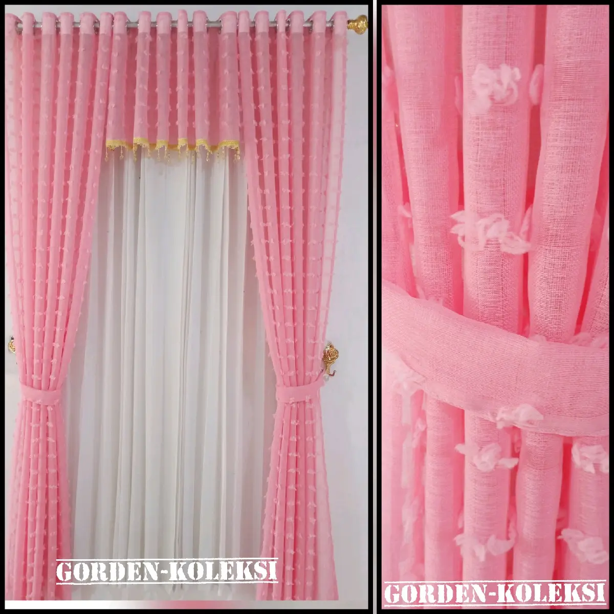 baet seller gorden pintu dan jendela tinggi 250 model minimalis terbaru warna merah jambu Ungu