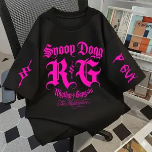 Kaos Unisex Cowok Cewek P GUY Korean Look Vintage Retro – Baju Atasan Pria Wanita Lengan Pendek Style Kekinian Streetwear Couple shirt trendy