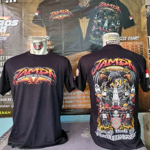 T-SHIRT JAMDA 5 YRKI DIY ORIGINAL cottun 24s ( tebel & halus ) produk baru