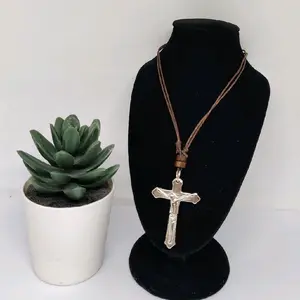 KALUNG SALIB TARIK SILVER HARMONIS