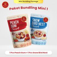 Gambar Mamacia Treats Paket Bundling MINI 1 : Peach Gum Dessert + Snow Bird Nest - Mini PG + Mini SBN dari Mamacia Treats Kota Surabaya 1 Tokopedia