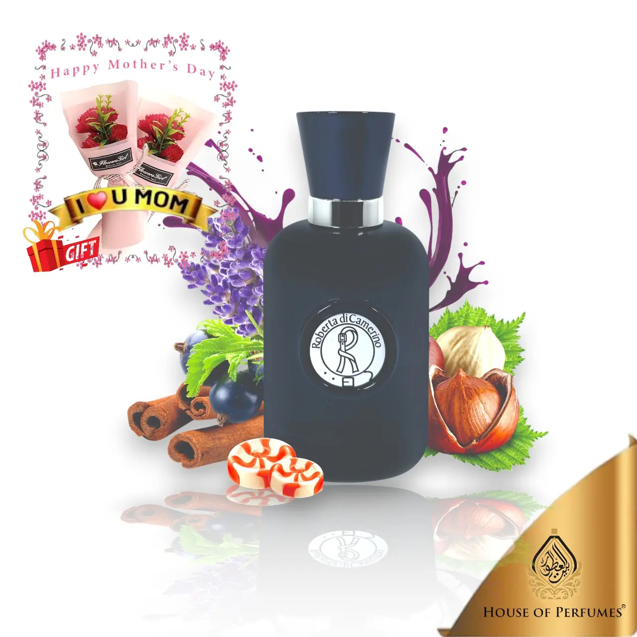 Roberta Di Camerino Nero EDP 100 ml |  Vanilla And Smoke