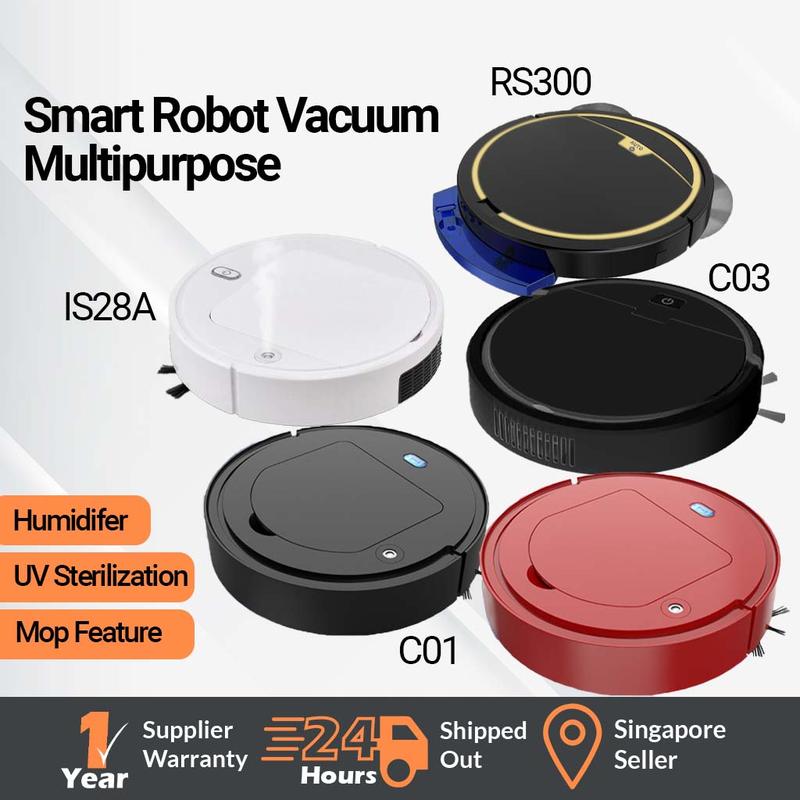 Smart Robot Vacuum Cleaner Automatic Sweeping Robot Humidifier Robotic ...