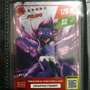 MONSTA GALAXY CARD - BOBOIBOY - CHOKI CHOKI - A - 47/126