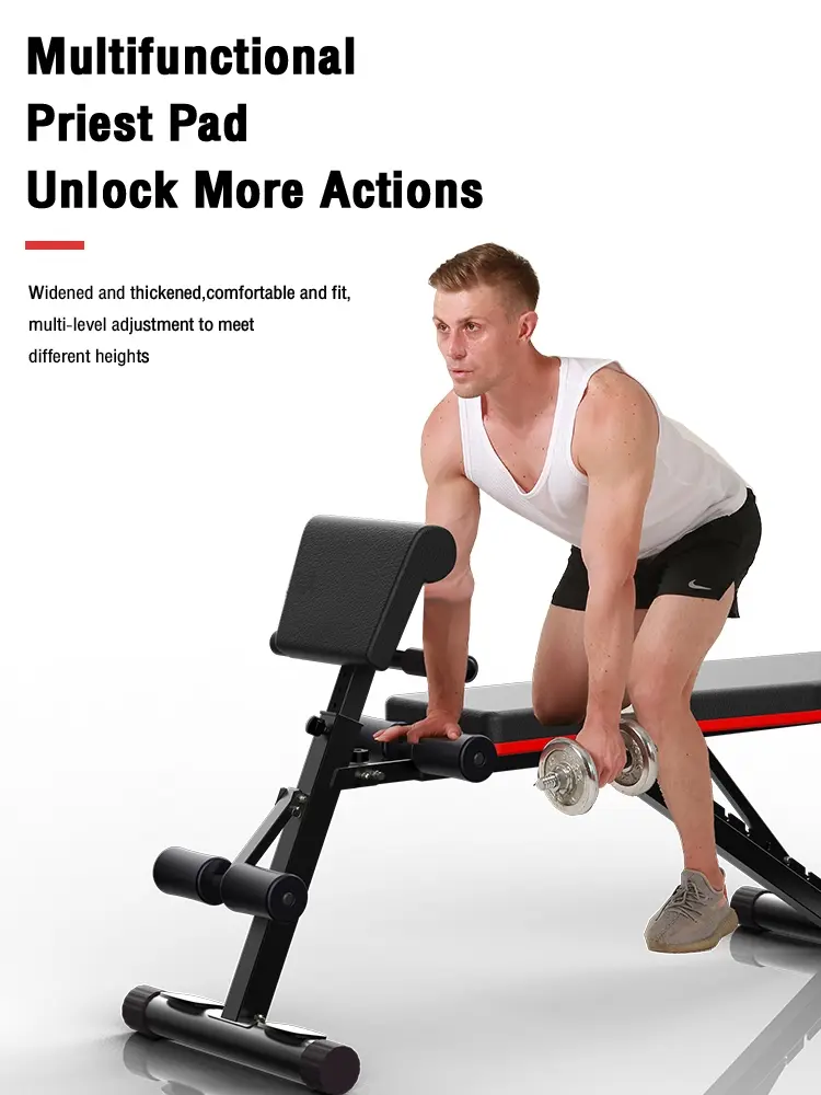 Fitness Bench Press Chair Dumbbell Bench Gym Bench Sit-up bench Exercise Fitness Bench Chair body workout Steel Muscle Train