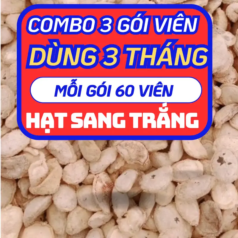 2 Gói V Hạt Sang Trắng Dùng 2 Tháng- Giải Quyết Đại Tràng Co Thắt & Viêm Loét cây nhội giống cây hoa hồng phụng hạt nắp ấm mận phôi trồng nấm kim châm 8