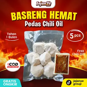 BASRENG PEDAS CHILI OIL 5 Pcs Basreng Hemat Jajan.Ye