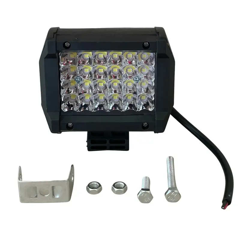 Lampu Sorot Tembak LED Bar CWL 24 Titik Mata 72 Watt Mobil Motor 72W Car 2