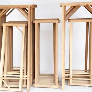 Kusen Gawang Dari Pohon Damar Kayu Natural untuk Proyek Berkualitas Tinggi dan Tahan Lama