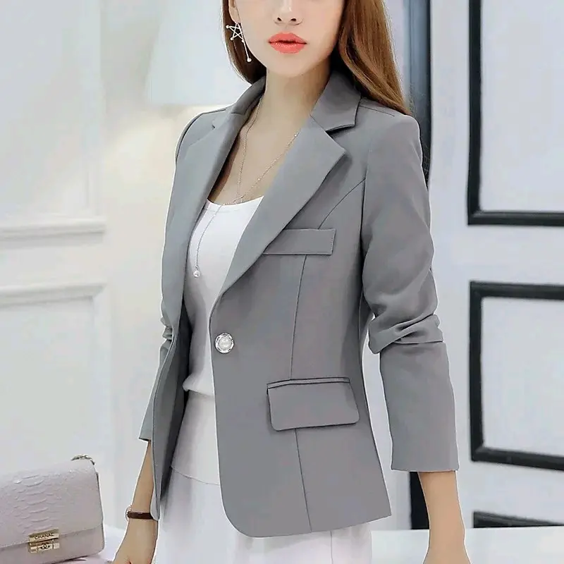 jaket jas blazer wanita atasan wanita ramping
