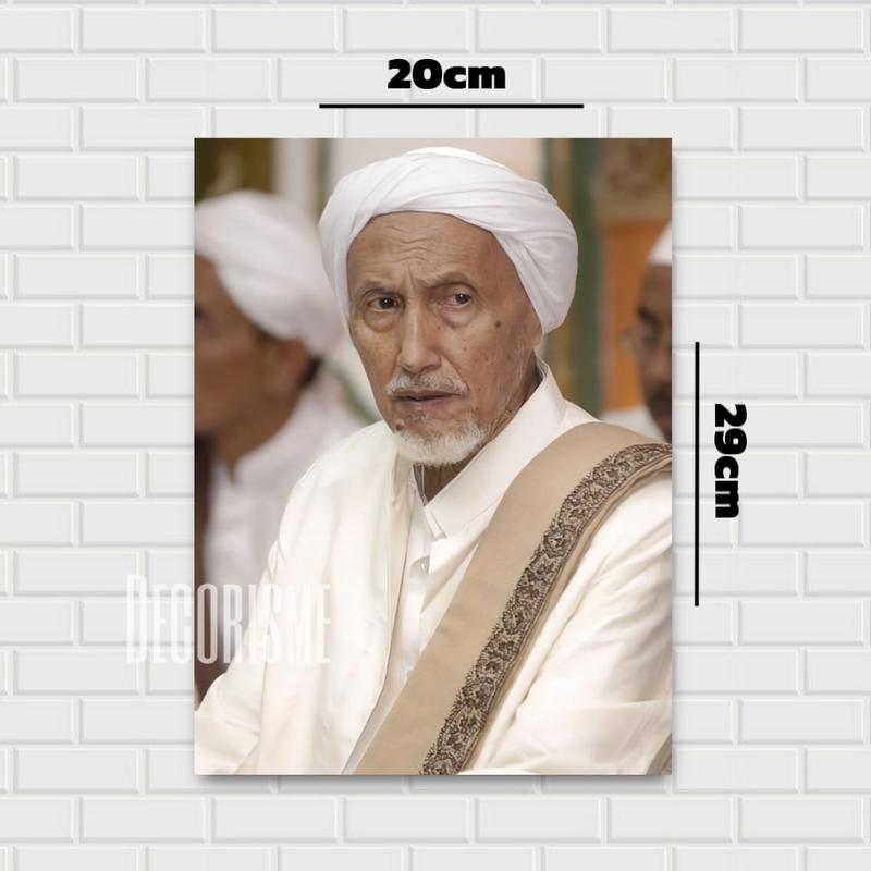 Product Introduction of Walldecor ULAMA HABIB KIYAI hiasan dinding pajangan hadiah foto islami wali pemuka agama islam papan mdf tebal 8mm ukuran 20x29cm 5