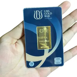 Replika logam mulia ubs clasik replika emas pajangan