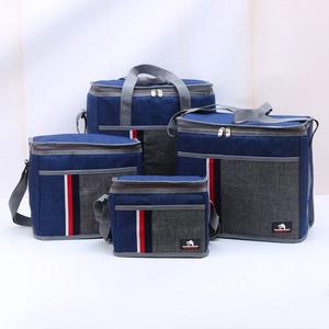 N+ Bolso térmico plegable para comida con diseño de colores - Ideal para picnic y viajes, mantiene frío/calor, con capa de aluminio