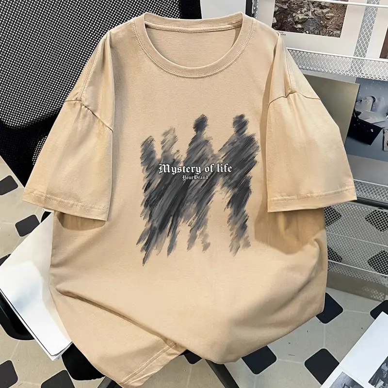 【100% Katun 20s】Silvermarkprint A529 Scrawlr American Street Prints T-shirt Atasan Kaos Baju Wanita Korean Style Hitam Dewasa Distro Lengan Pendek Keren Premium Oversize Unisex 2