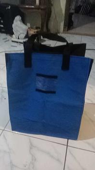 Product Review of tas laundry tebal kapasitas 5 kg cocok untuk anak kost pesantren dan pengusaha laundry bisa gratis sablon dengan minimal order sesuai ketentuan Biru from S**s 0