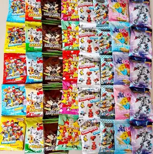 (5pcs)Mainan Balok Bongkar pasang Keren  Surprise Candy