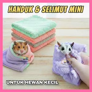 HANDUK & SELIMUT MINI HAMSTER SUGARGLIDER KUCING (kode3)