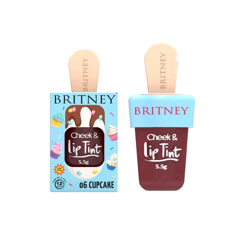 Britney Cheeck & Lip tint 5