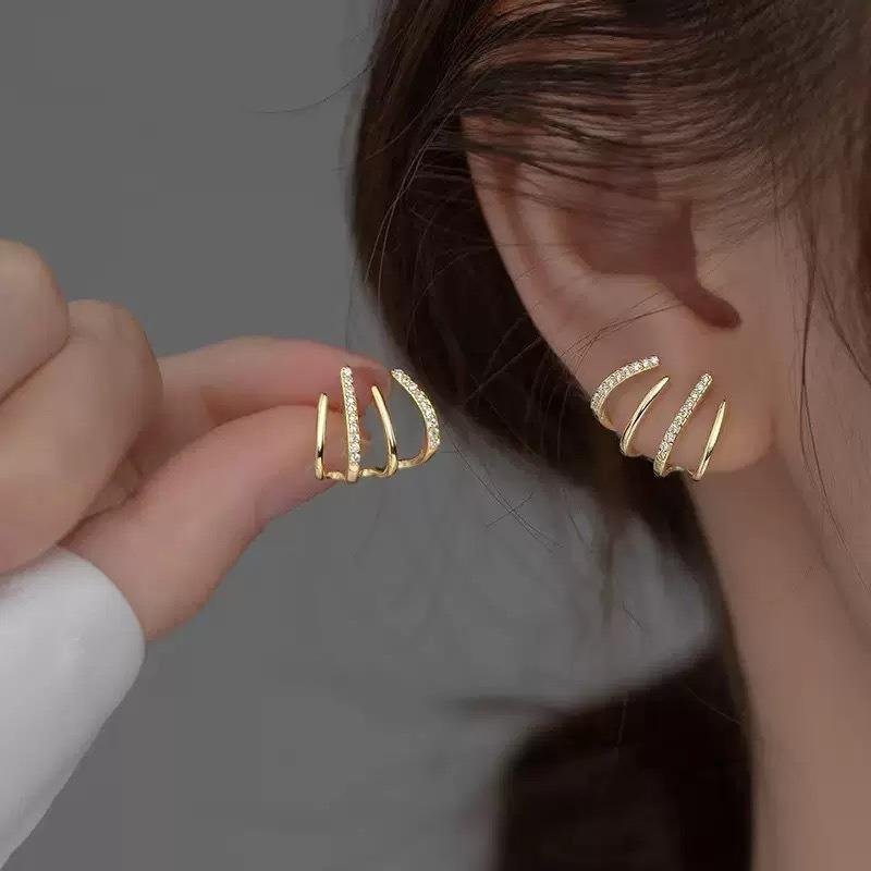 Bông Tai Hình Móng Vuốt, Phong Cách Thời Trang Nữ, Tinh Tế, Cá Nhân Hóa, Phụ Kiện Thời Trang, Hợp Xu hướng 1
