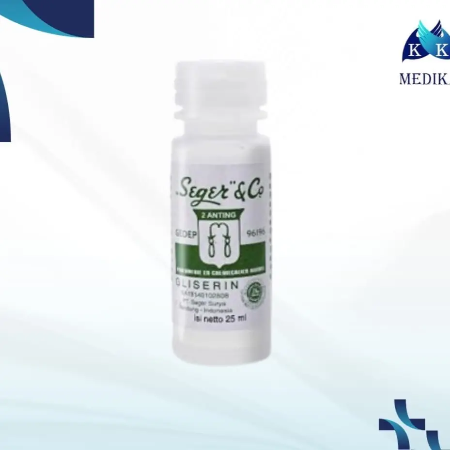SEGER GLISERIN 25 ML - untuk melembabkan bibir