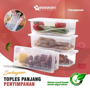 Toples Serbaguna Wadah Tempat Ikan Sayur Buah Penyimpanan Makanan