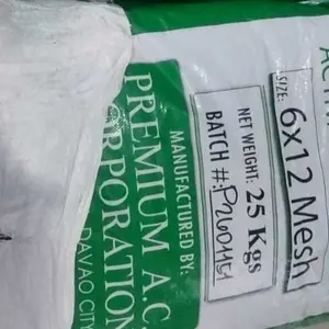 Karbon Aktif Premium Davao (Iodine 1000) - 25 KG