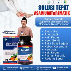 Obat Asam Urat Rheumatik Di Kaki Dan Tangan Nyeri Sendi Sakit Lutut Kaki Bengkak Kebas Kesemutan Lutut Kaku - Kapsul Sendifit Bisa Cod