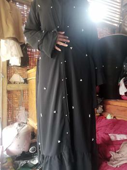 Product Review of Abaya syahira set outer abaya turkey remaja dan dewasa warna l hitam mewah elagan Gamis Muslim Wanita bahan Ceruty abaya crystal Mutiara Payet Syari Ibu Dress Simple Kondangan Basic Lebaran Pesta from S** m**3 1