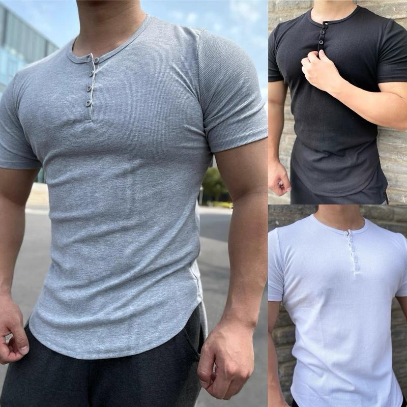 Áo thun body vải thun tăm 4 nút cài phong cách, vạt bầu [Mã 163]