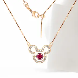 N64 Kalung Red Rubby Premium Asli High Quality Garansi 1 Tahun