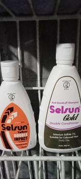Product Review of Selsun Yellow Double Impact Shampoo 100ml - 50ml Shampoo Anti Ketombe from s**♏ 0